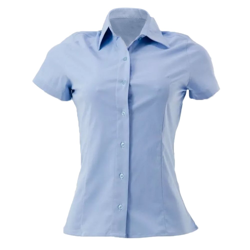 camisa social curta feminina